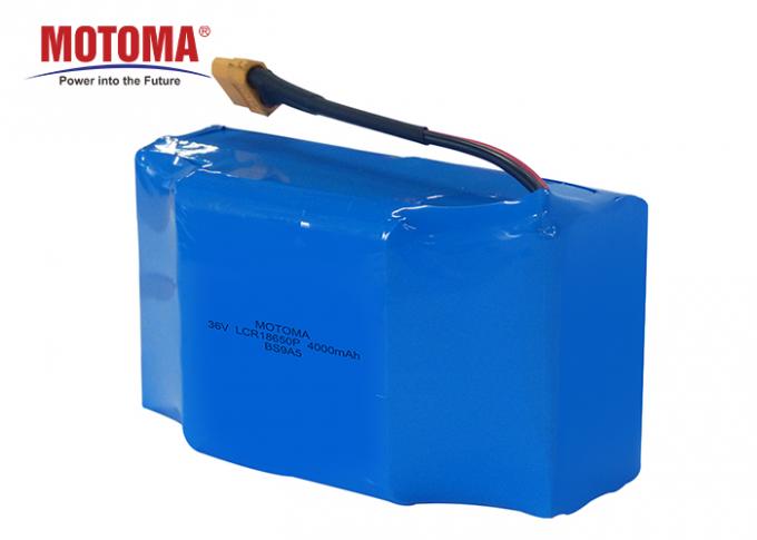 lithium Ion Battery, 18650 10s Li Ion Battery Pack de cylindre de 36V 4000mAh 0