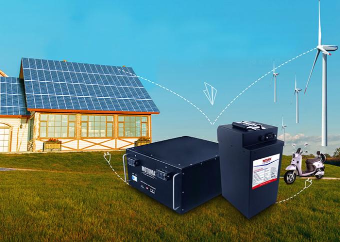 batterie de 12.8V 50Ah 100Ah 200Ah LiFePO4 pour l'éclairage solaire 1