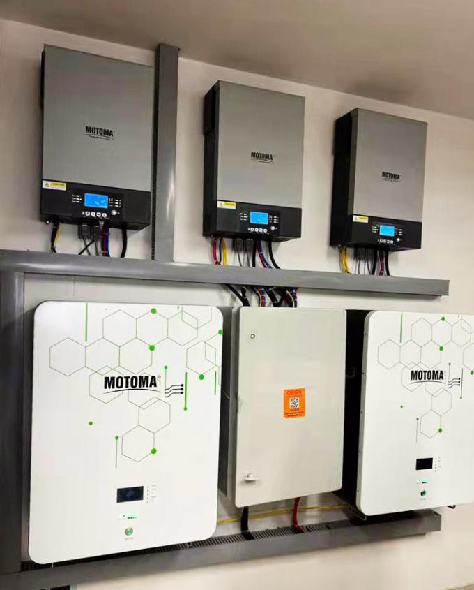 Paquet de batterie de Bluetooth 48V 200Ah LiFePO4 pour le système à énergie solaire 2