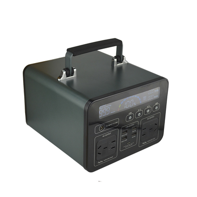Centrale portative extérieure du camping 500W 1000W pour le support d'UPS établi dans la batterie rechargeable