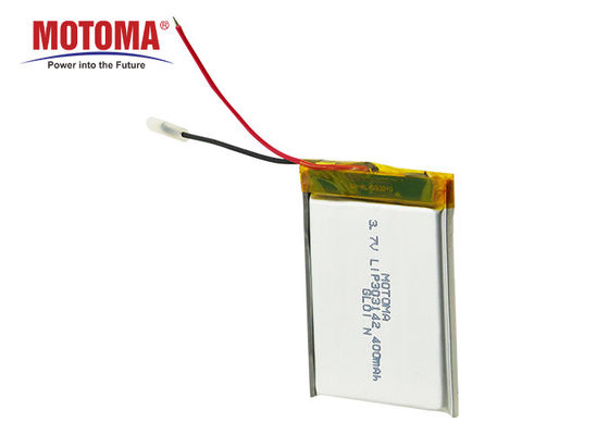 batterie rechargeable de polymère de lithium de 400mah 3,7 V pour le système de bicyclette