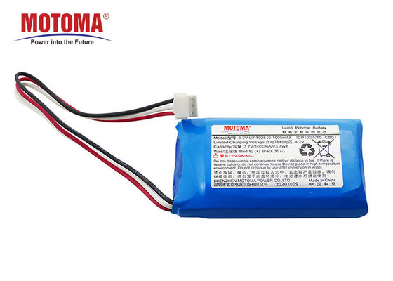 Batterie rechargeable adaptée aux besoins du client de Lipo de lithium de LIP102540-3.7V1000mAh pour la pompe de sein