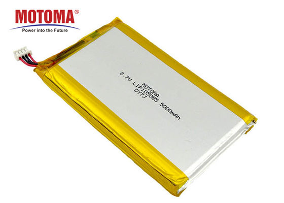Batterie de Lipo de lithium de Motoma 3.7V 5000mAh avec des certificats d'UL de MSDS