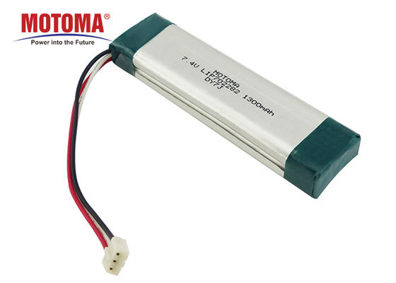Batterie au lithium médicale de MOTOMA 3.7V 1300mAh avec la protection intelligente