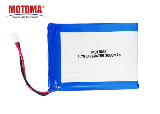 Paquet portable 2050mah 6*47*59mm de batterie de capacité élevée de MOTOMA