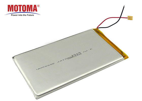 Paquet portable élevé de batterie de dispositif de durée de cycle de la batterie 3.7V3000mah 4.5*62*107mm de Rechargable de puissance de capacité élevée long