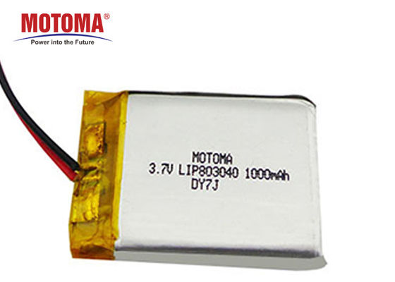 Lithium rechargeable Ion Battery, Li Ion Battery Pack de MOTOMA 3,7 V 1000mah
