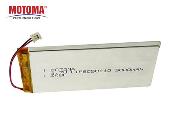 Lithium rechargeable Ion Battery 3.7V 5000mAh LIP8050110 de certificat d'UL
