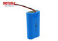 Lithium cylindrique Ion Battery Pack 3,7 V 4400mAh pour des lampes-torches d'outils de jouets