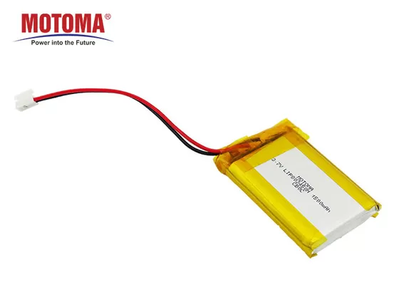 Super Slim de batterie de la machine 3,7 V 1500mah Lipo de position avec la vie de cycle de 500 fois